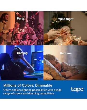 TP-Link Tapo E27 Multicolour Smart Wi-Fi Bulb