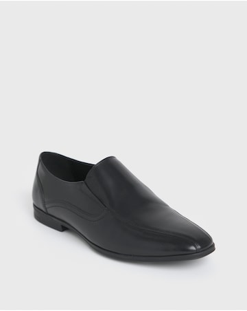 Leather Slip On Extra Wide