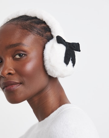 Velvet Bow Earmuffs