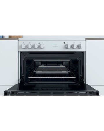 Indesit ID67V9KMW/UK 60cm Electric Double Cooker + Installation