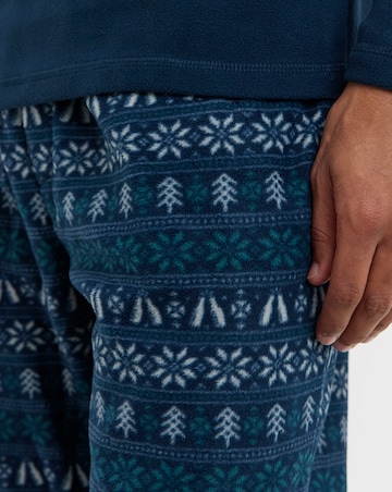 Fairisle Microfleece Pyjamas
