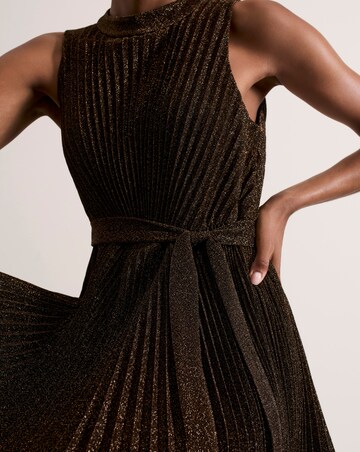 Phase Eight Simara Sparkle Pleat Midi Dress