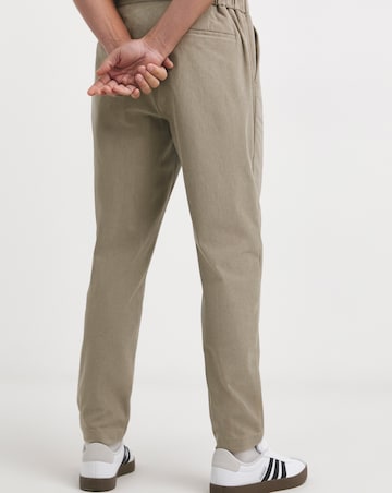Tailored Cord Tapered Drawcord Trouser