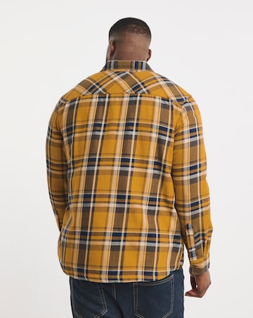 Twill Check Overshirt