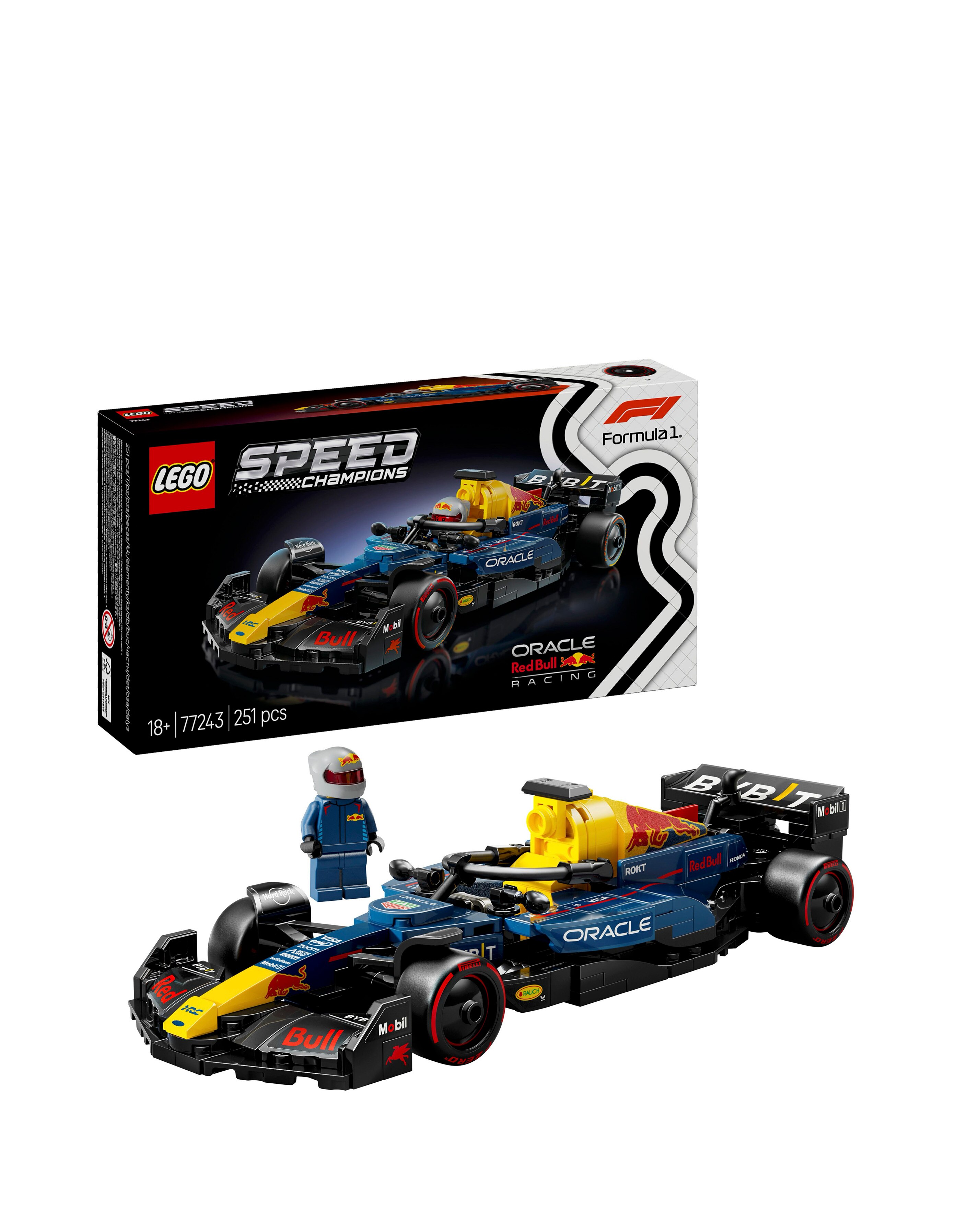 LEGO Speed Champions Oracle Red Bull Racing RB20 F1 Race Car | JD