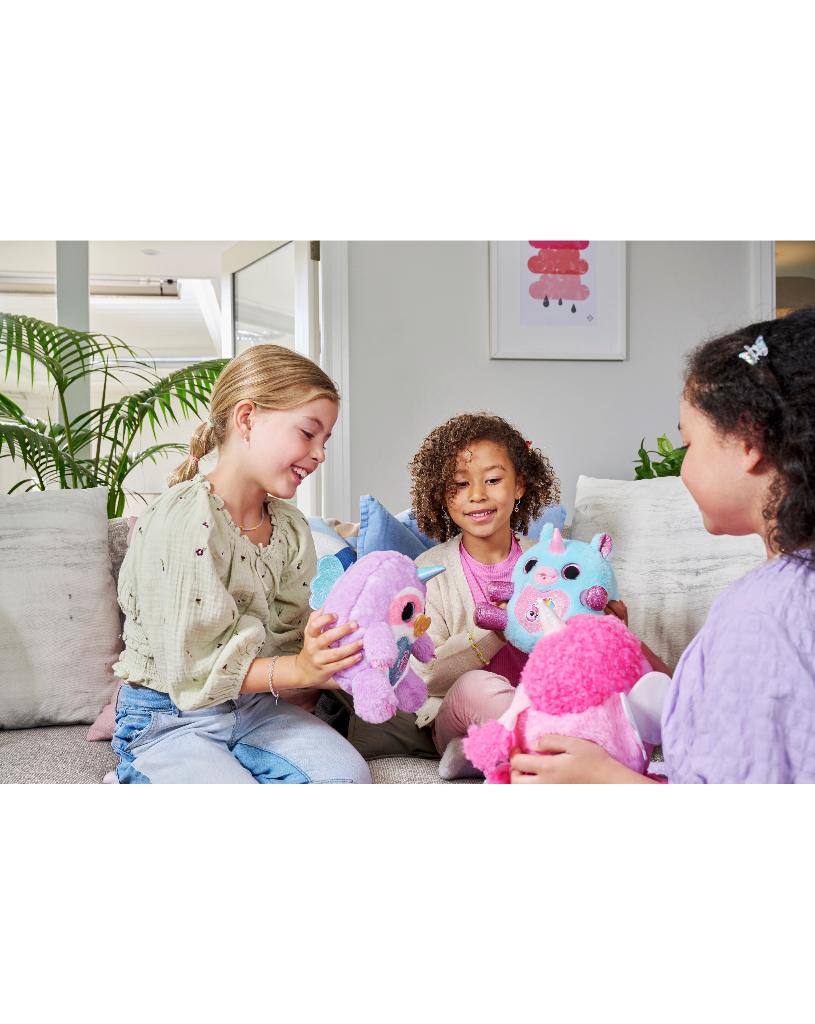 Rainbocorns Adopt-A-Corn Peluche Bunny - 23,5cm - Plus De 15 Surprises - Cadeau Enfant