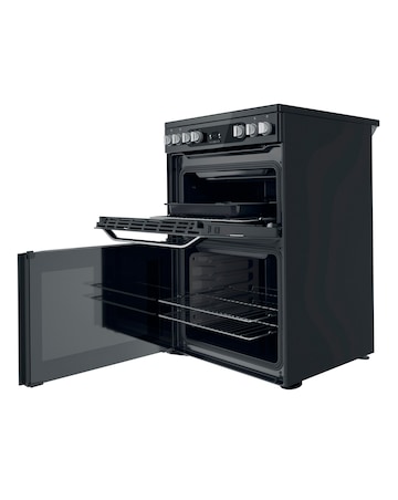 Hotpoint HDM67V9HCB/UK 60cm Electric Double Cooker + Installation