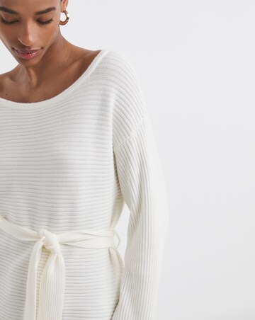 Stone Tie Side Jumper