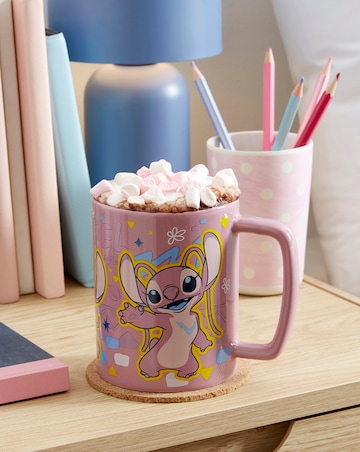 Lilo & Stitch Angel Face Fuzzy Mug