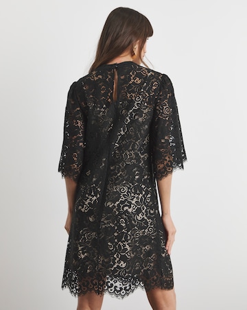 Joanna Hope Lace Swing Dress