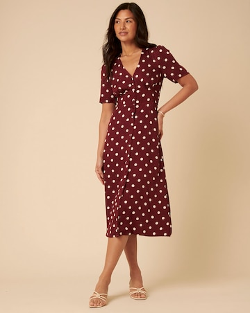 Nobody's Child Alexa Spot Midi Dress