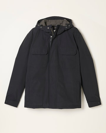 FatFace Truro Waterproof Jacket (Regular & Tall) - Black