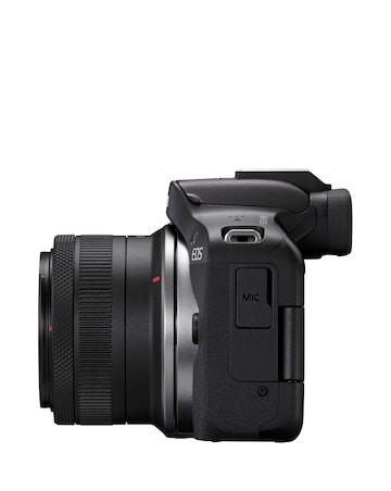 Canon EOS R50 APS-C Mirrorless Camera inc RF-S 18-45mm Lens Creator Kit - Black