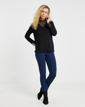 Joe Browns Darcie Lace High Neck Top