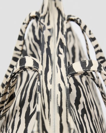 Mango Zebra Tote Bag