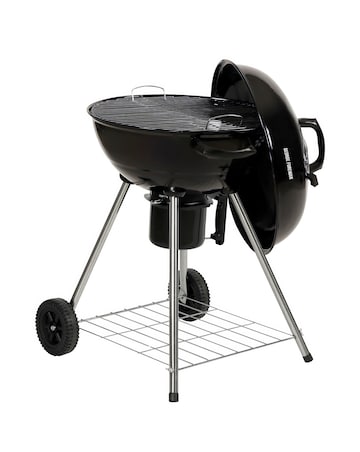 George Foreman Portable Kettle Charcoal BBQ