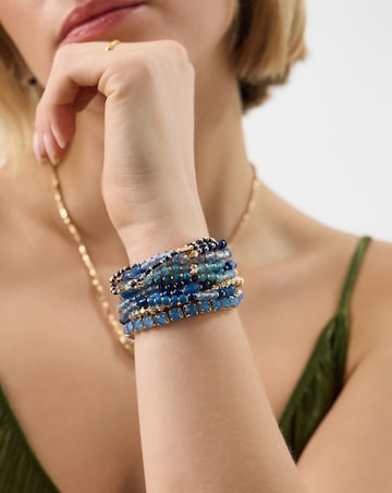 Accessorize 11-Pack Bead Stretch Bracelets
