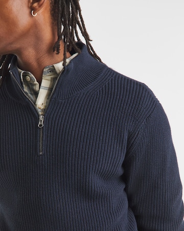 Fisherman 1/4 Zip Knitted Jumper