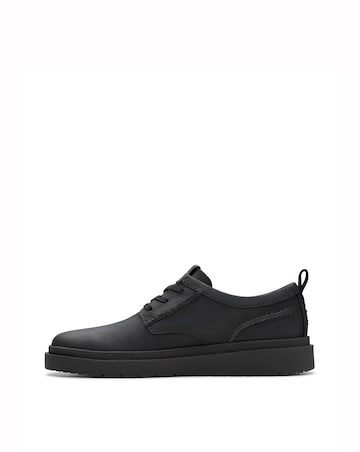 Clarks Polden Lace Shoe - Black