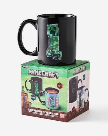 Minecraft Creeper Heat Change Mug