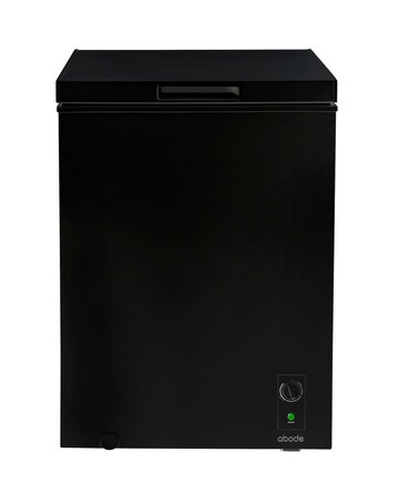 Abode A142CF0E1B Chest Freezer 142L Black + Install