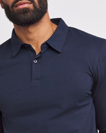 Long Sleeve Jersey Polo Long