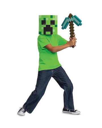 Minecraft Pickaxe & Mask Set