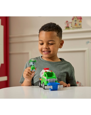 Paw Patrol Fire Rescue Vehicle Rocky with Rescue Fire Tanker