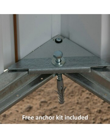 Yardmaster 6x5 Apex Metal Shed