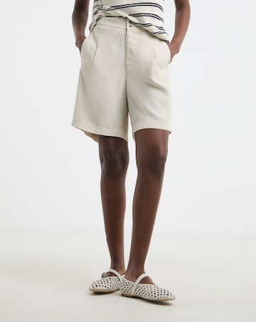 Linen Bermuda Shorts
