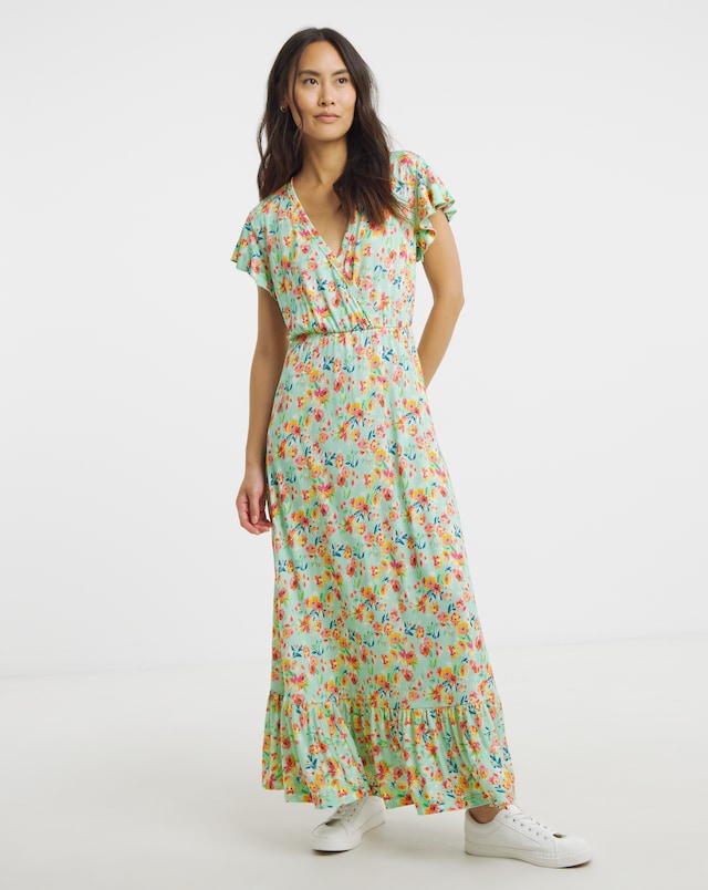 Joe Browns Emma Frill Floral Maxi Dress