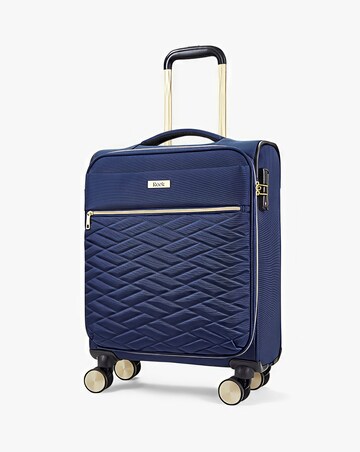 Rock Sloane Cabin Suitcase - Navy