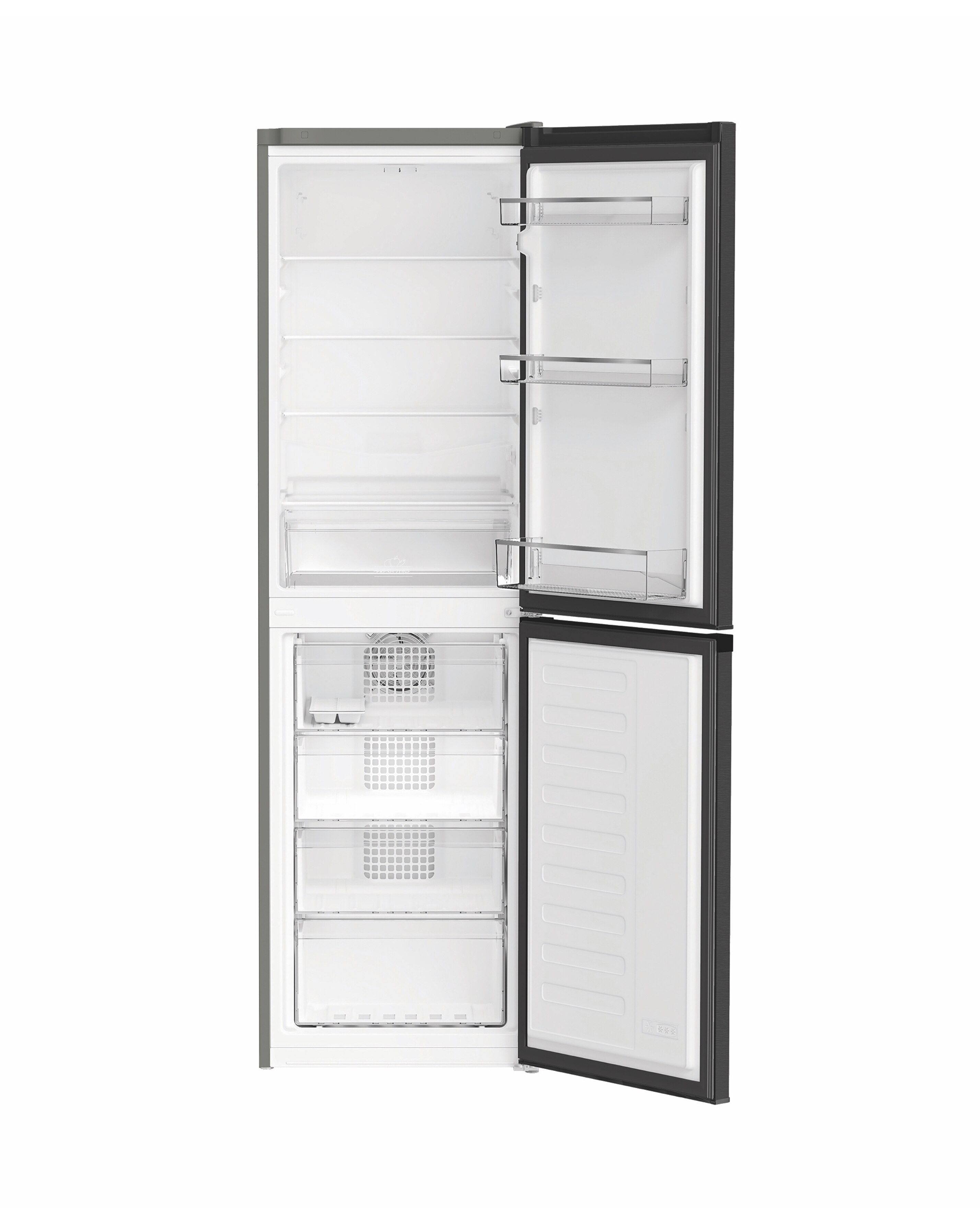 Hotpoint HPKH 1261 XBR4UK 50/50 No Frost Fridge Freezer - Black