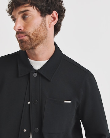 Folio Twill Popper Shacket