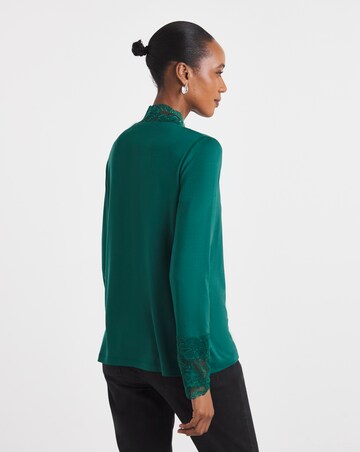 Joe Browns Darcie Lace High Neck Top