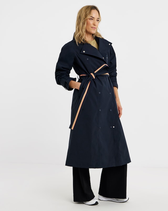 Sweaty Betty Waterproof Trench Coat