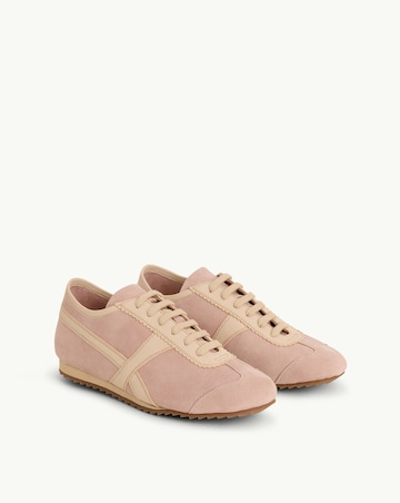 Nobodys Child Pink Suede Trainers - Standard Fit (D)
