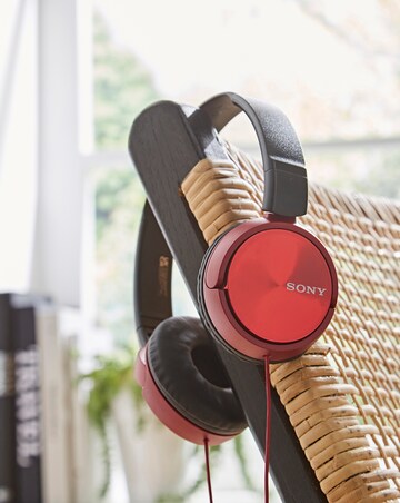 Sony MDR-ZX310 Wired On-Ear Headphones - Red