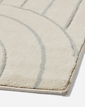 Sara Circles Carved Rug