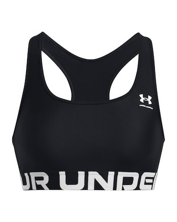 Under Armour HeatGear Authentics Mid Support Branded Bra