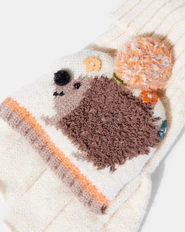 Joe Browns Cute Little Hedgehogs Mittens
