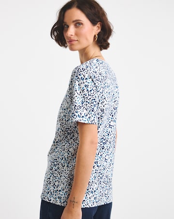 Pure Cotton The Printed Crew Neck Tee