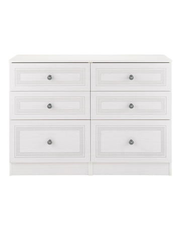 Richmond Ready Assembled 6 Drawer Chest
