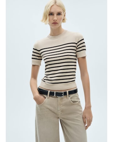 Mango Striped Sweater