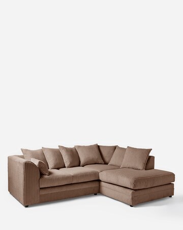 Ferguson Jumbo Cord Right Hand Chaise Sofa