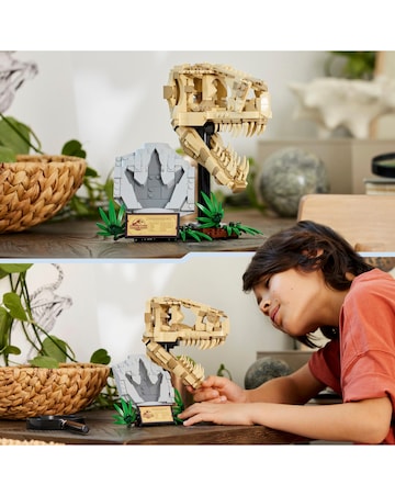 LEGO Jurassic World Dinosaur Fossils: T. rex Skull Toy 76964