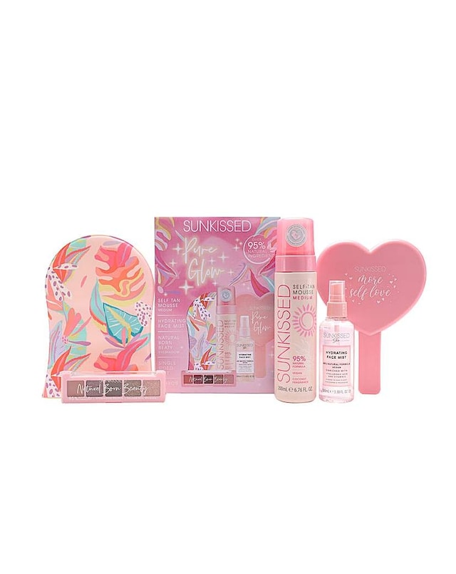 Sunkissed Pure Glow Medium Tanning Gift Set