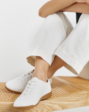 Adeline Tumbled Lace Up Trainer - Extra Wide Fit (EEE)