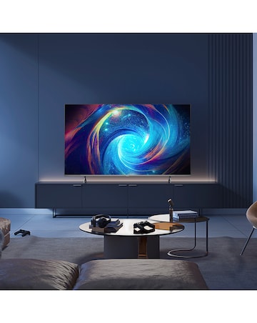 Hisense 55in 55E7KQTUK PRO Smart 4K UHD HDR QLED TV with 144Hz Game Mode Pro