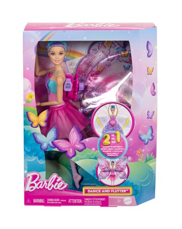 Barbie Dreamtopia Dance and Flutter Butterfly Fashion Doll